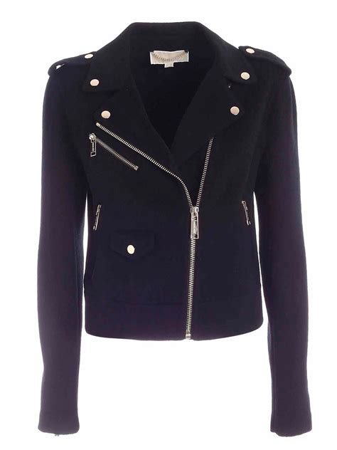 veste cuir michael kors femme|Michael Michael Kors .